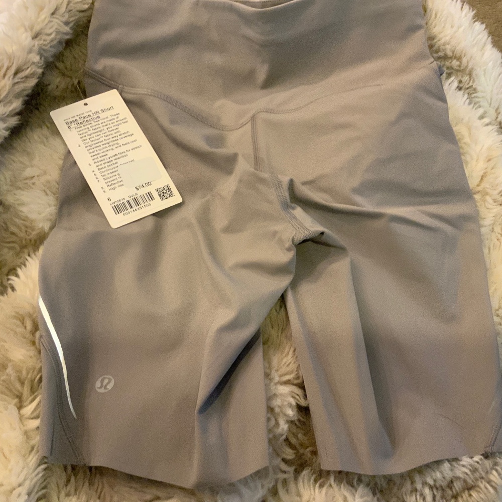 LULULEMON BASE PACE HR SHORTS BRAND NEW SIZE 6 NEW WITH TAGS